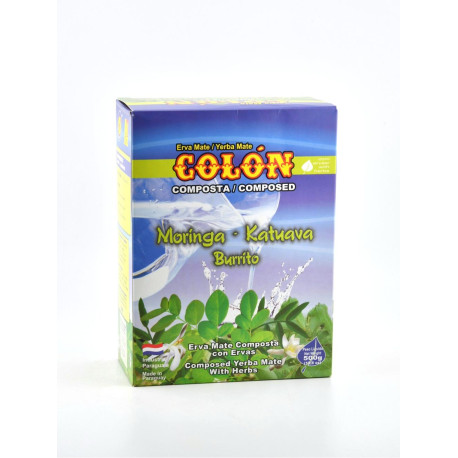 Yerba Mate Colon Moringa Katuava Burrito – 500g