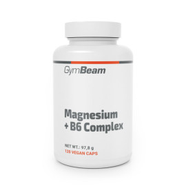 Magnesium + B6 Komplex – GymBeam – 120 Taschen.