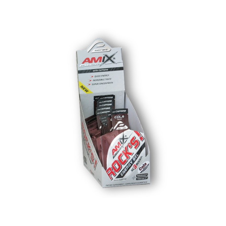 20x Rocks Energy Gel mit Koffein 32g - Cola