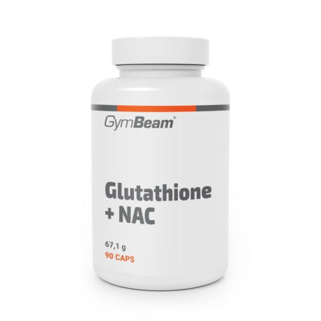 Glutathion + NAC (N-Acetyl-L-Cystein) – GymBeam – 90 Beutel