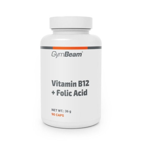 Vitamin B12 + Folsäure – GymBeam – 90 Beutel