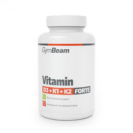 Vitamin D3+K1+K2 Forte - GymBeam - 120 Säckchen