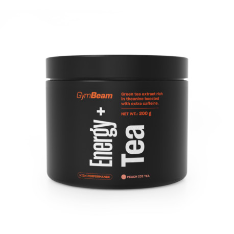 Energie + Tee – GymBeam – Pfirsich-Eistee – 200 g