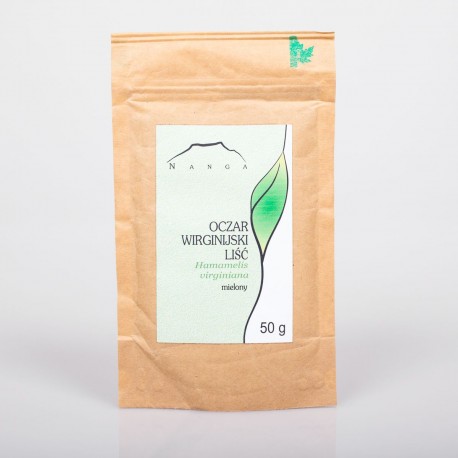 Hamamelisblatt - Hamamelis virginiana - 50g gemahlen