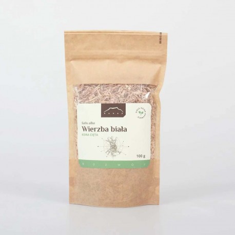 Weide mit weißer Rinde - Salix alba - 100g gehackt