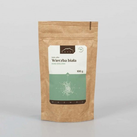 Weiße Weidenrinde - Salix alba - 100g gemahlen