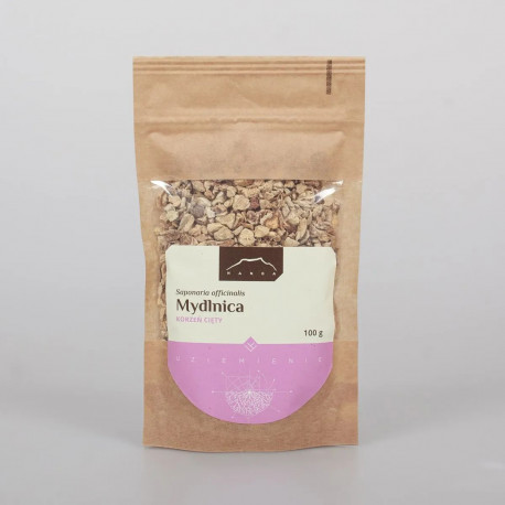Seifenkrautwurzel - Saponaria officinalis - 100g - gehackt