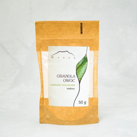 Graviola Trockenfrüchte - Annona muricata - 50g - gemahlen