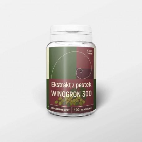 Traubenkernextrakt 300mg - Vitis vinifera - 100 Kapseln