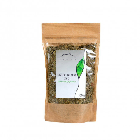 Ginkgo biloba Blatt – 1 kg geschnitten