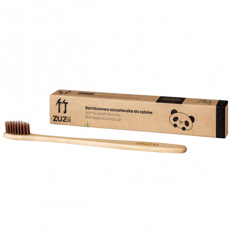 Bambus Zahnbürste für Erwachsene - Beige