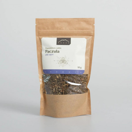 Patchouli Blatt - Pogostemon Cablin - 50g gehackt