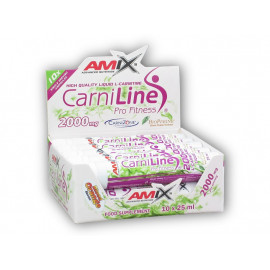 CarniLine 2000mg + BioPerine 10 Ampullen 25ml - frische Limette