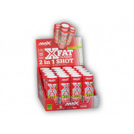 X-Fat 2 in 1 Shot Box 20x60ml - Fruchtig