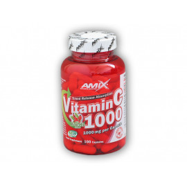 Vitamin C 1000 mg + Hagebutten 100 Kapseln