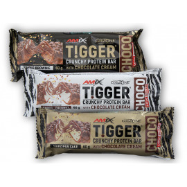 Tiger Choco Crunchy Riegel High Protein 60g - Marzipankuchen