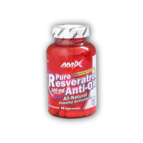 Reines Resveratrol Anti-Ox 100 mg 60 Kapseln