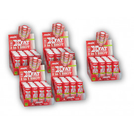 4x X-Fat 2 in 1 Shot Box 20x60ml + 1x GRATIS - Obst