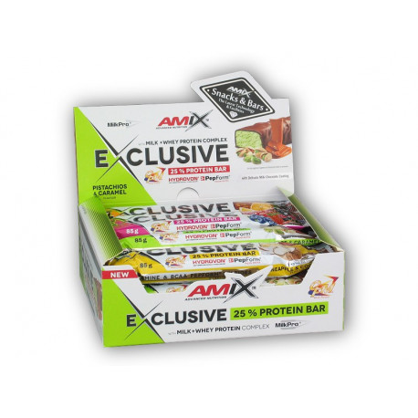 12x Exklusiver Proteinriegel 85g - Waldfrüchte