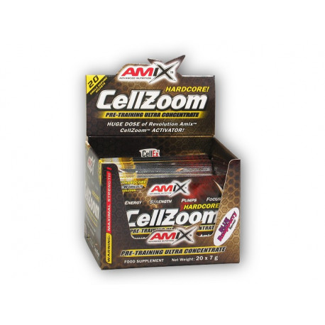 CellZoom Hardcore Aktivator 20x7g Beutel - Blaue Himbeere