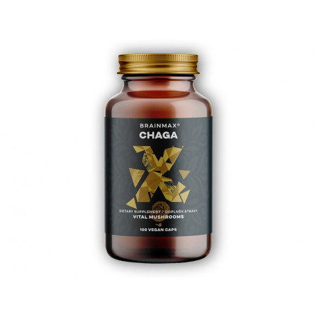 Chaga Extrakt 500mg 100 pflanzliche Kapseln