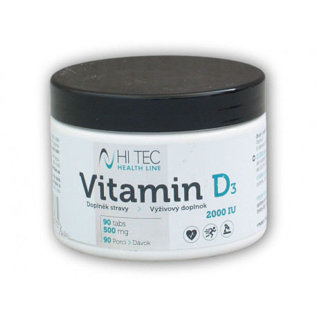 Health Line Vitamin D3 2000IU 90 Tabletten