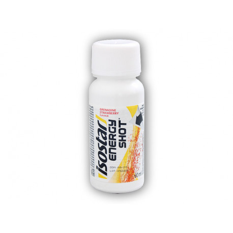 Isostar Energy Shot Koffein 60ml - Granatapfel-Erdbeere