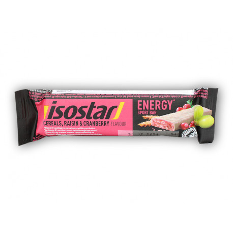 Isostar Energy Sport Riegel 40g - Banane mit Getreide
