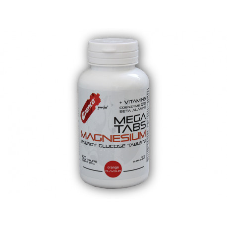 Mega Tabs Magnesium 50 Tabletten orange