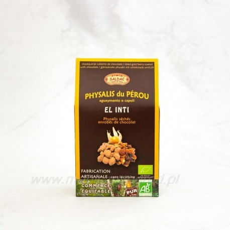 Peruanische Nüsse in dunkler Schokolade 63% Bio