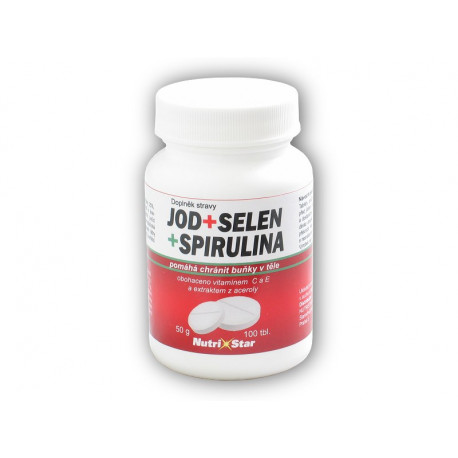 Jod Selen Spirulina 100 Tabletten