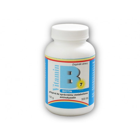 Biotin Vitamin B7 500mcg 500 Tabletten