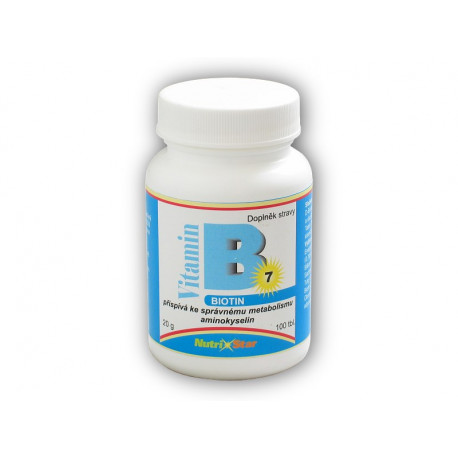 D-Biotin Vitamin B7 500mcg 100 Tabletten
