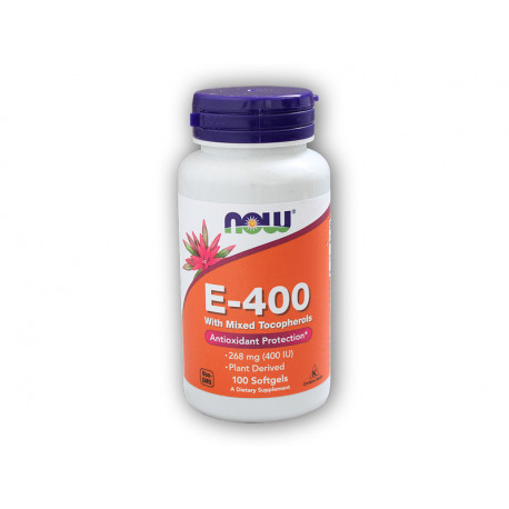 Vitamin E 400 IE mit Tocopherolen 100 Softgel-Kapseln