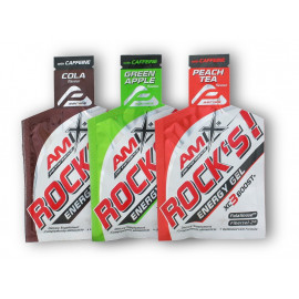 Rocks Energy Gel mit Koffein 32g - Pfirsichtee