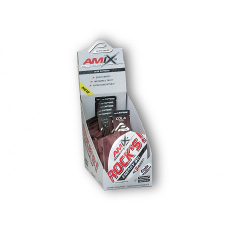 20x Rocks Energy Gel mit Koffein 32g - Pfirsichtee