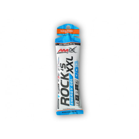 Rocks Energy Gel XXL mit Koffein 65g - Blutorange